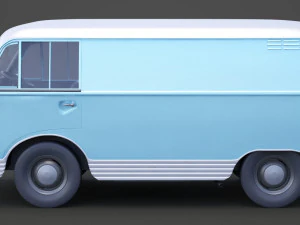 ford-taunus transit 1963 3D Model