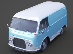 ford-taunus transit 1963 3D Model