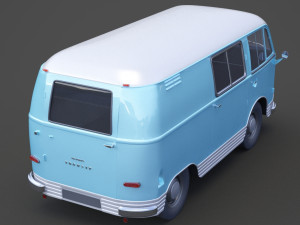 ford-taunus transit 1963 3D Model