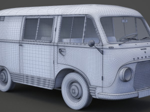 ford-taunus transit 1963 3D Model