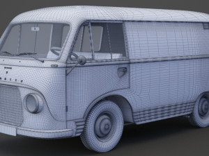 ford-taunus transit 1963 3D Model