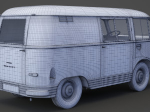 ford-taunus transit 1963 3D Model