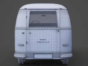 ford-taunus transit 1963 3D Model