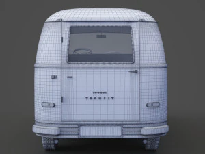 ford-taunus transit 1963 3D Model