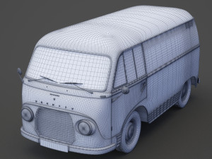 ford-taunus transit 1963 3D Model