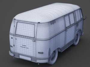 ford-taunus transit 1963 3D Model