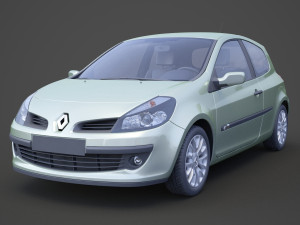 renault clio 3D Model