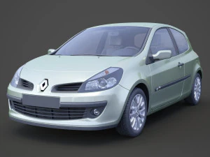 renault clio Modello 3D