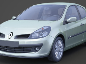 renault clio 3D Model