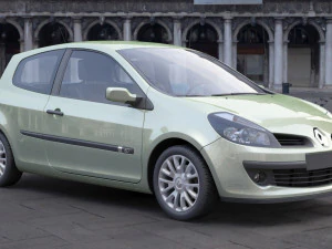 renault clio 3D Model
