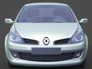 renault clio 3D Model
