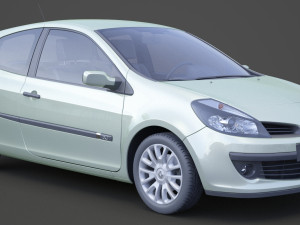 renault clio 3D Model