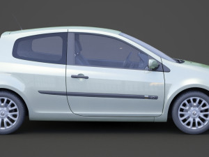 renault clio 3D Model