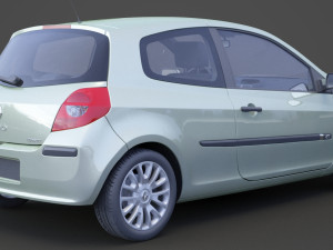 renault clio 3D Model