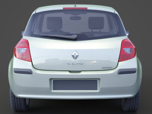 renault clio 3D Model