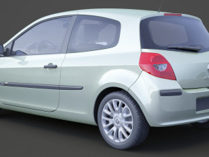 renault clio 3D Model