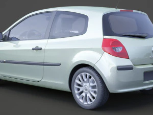 renault clio 3D Model