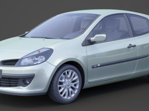 renault clio 3D Model