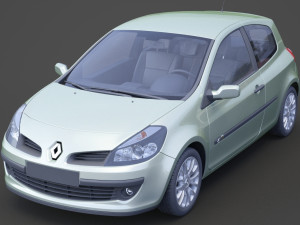 renault clio 3D Model