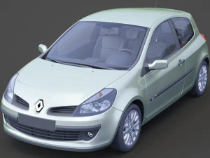 renault clio 3D Model