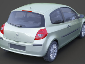 renault clio 3D Model