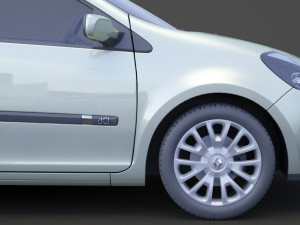 renault clio 3D Model