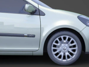 renault clio 3D Model