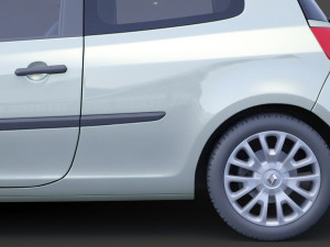 renault clio 3D Model