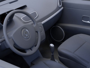 renault clio 3D Model
