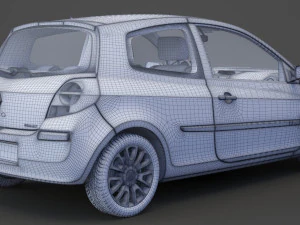 renault clio 3D Model