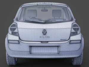 renault clio 3D Model