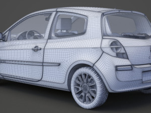 renault clio 3D Model