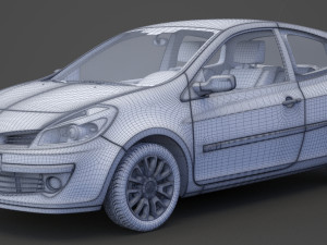 renault clio 3D Model