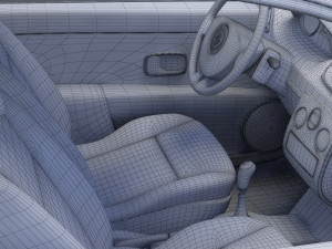 renault clio 3D Model