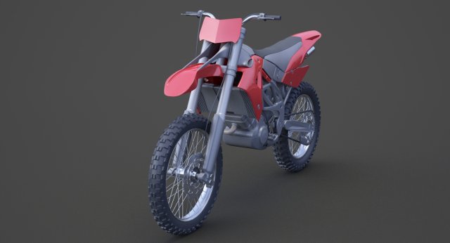 Generic Motorbike 01 Modelo 3D .c4d .max .obj .3ds .fbx .stl .blend 