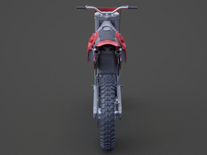 Generic Motorbike 01 Modelo 3D