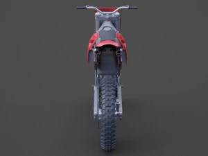 Generic Motorbike 01 3D Model