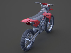 Generic Motorbike 01 Modelo 3D