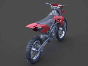 Generic Motorbike 01 3D Model