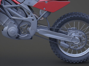 Generic Motorbike 01 Modelo 3D