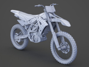 Generic Motorbike 01 Modelo 3D