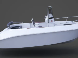 boat 001 3D Model