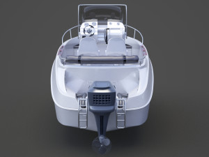 boat 001 3D मॉडल