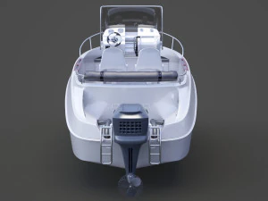 boat 001 3D Model