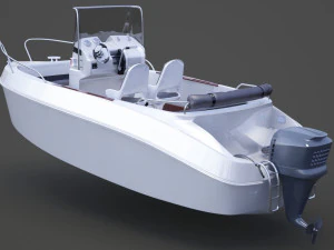 boat 001 3D Model