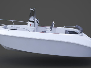 boat 001 3D मॉडल