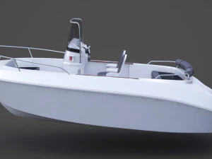 boat 001 3D Model