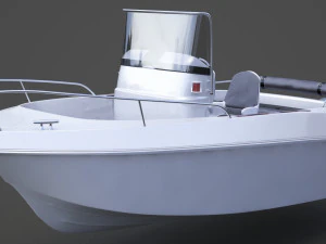 boat 001 3D Model