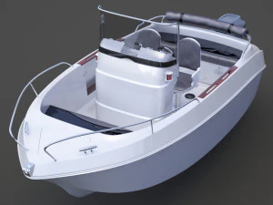 boat 001 3D Model