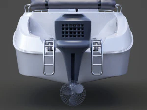 boat 001 3D Model